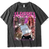 T-shirt personnalisé culture rap – Idée cadeau vintage années 90 pour petite amie ou sœur